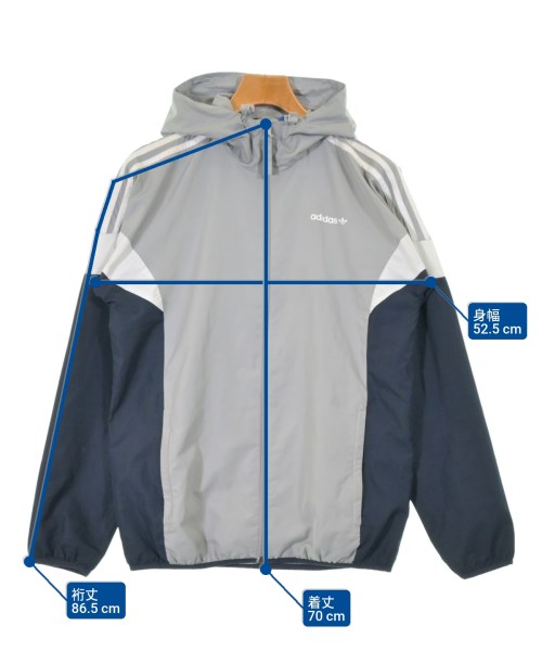 adidas（アディダス）マウンテンパーカー グレー サイズ:M メンズ/2200675702096