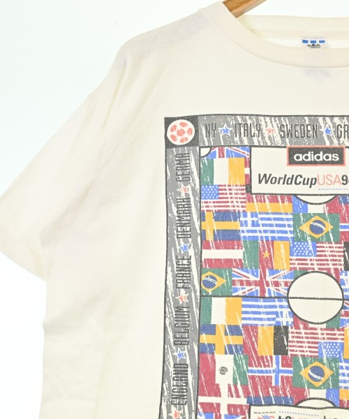 adidas（アディダス）Tシャツ・カットソー 白 サイズ:M メンズ/2200701938079