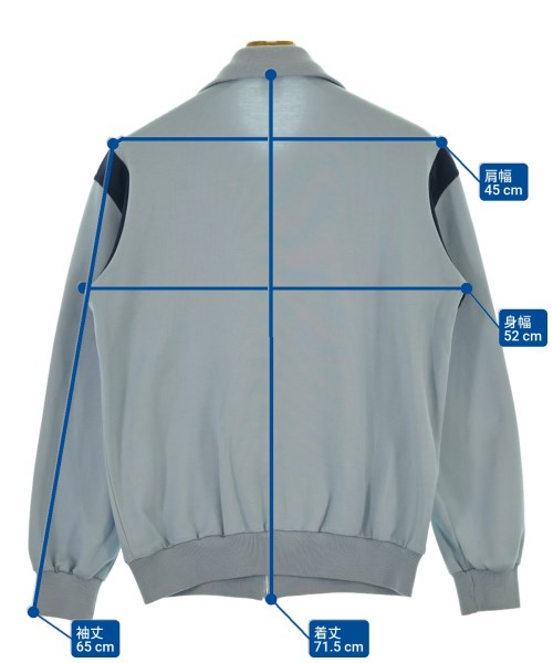 adidas（アディダス）Tシャツ・カットソー 青 サイズ:50(XL位) メンズ/2200660344034