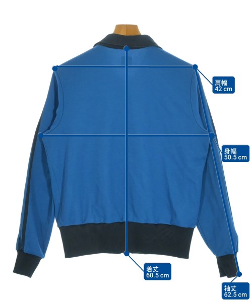 adidas（アディダス）パーカー 青 サイズ:XL メンズ/2200718010058