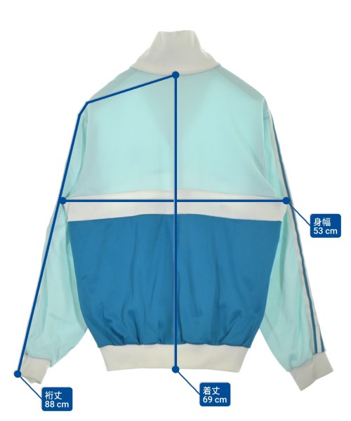 adidas（アディダス）スウェット 青 サイズ:-(XL位) メンズ/2200637200059