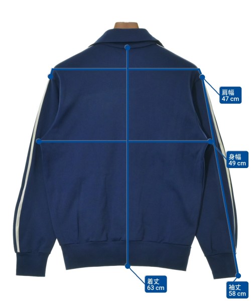 adidas（アディダス）Tシャツ・カットソー 青 サイズ:S メンズ/2200670689019