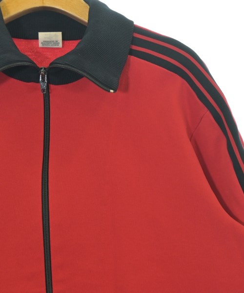 adidas（アディダス）パーカー 赤 サイズ:3(L位) メンズ/2200720194029