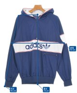 adidas（アディダス）パーカー 紺 サイズ:52(XXL位) メンズ/2200684697307
