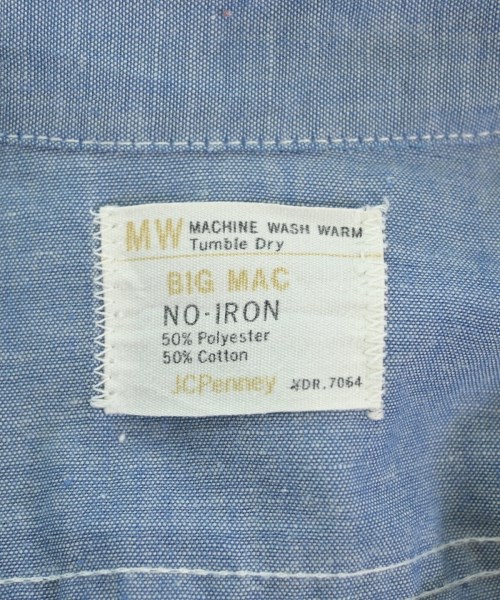 BIG MAC（ビッグマック）カジュアルシャツ 青 サイズ:-(M位) メンズ/2200640791025