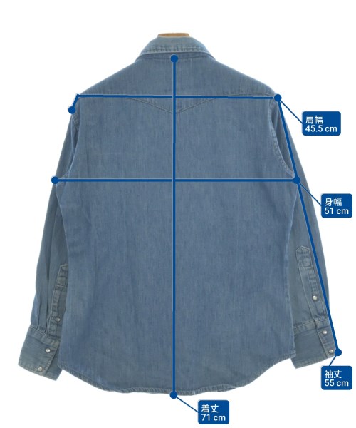 BIG MAC（ビッグマック）カジュアルシャツ 青 サイズ:-(M位) メンズ/2200611780010