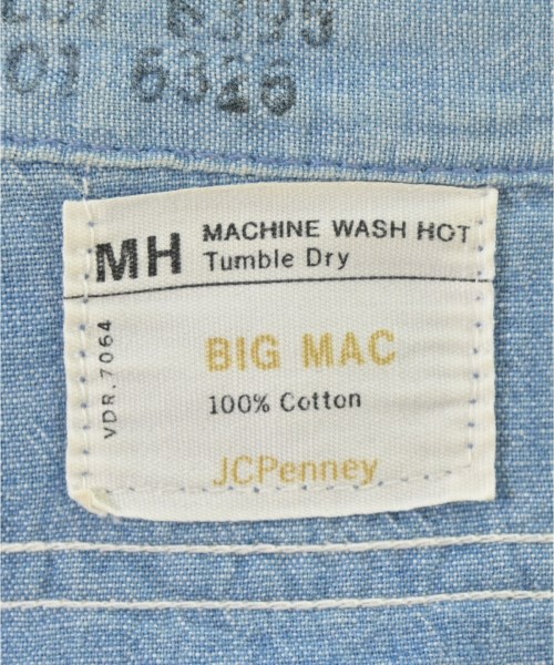 BIG MAC（ビッグマック）カジュアルシャツ 青 サイズ:M メンズ/2200624910039