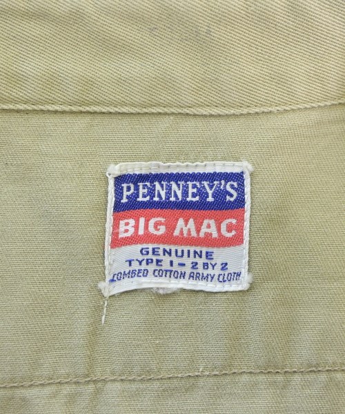 BIG MAC（ビッグマック）カジュアルシャツ ベージュ サイズ:-(L位) メンズ/2200651626170