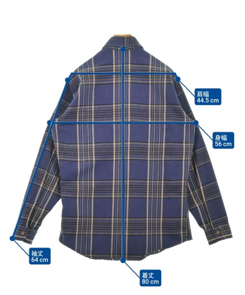 BIG MAC（ビッグマック）カジュアルシャツ 青 サイズ:M メンズ/2200653735047