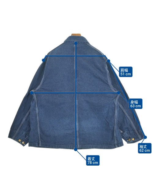 Carhartt（カーハート）デニムジャケット 紺 サイズ:-(XL位) メンズ/2200621556018