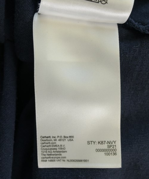 Carhartt（カーハート）Tシャツ・カットソー 紺 サイズ:L メンズ/2200710946065