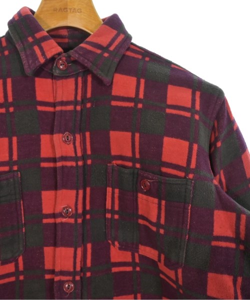 CHAMPION（チャンピオン）カジュアルシャツ 赤 サイズ:15 1/2(M位) メンズ/2200640233013