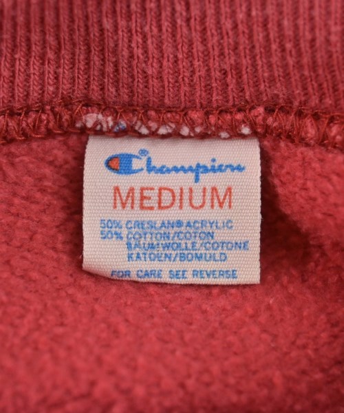 CHAMPION（チャンピオン）スウェット 赤 サイズ:M レディース/2200622638140