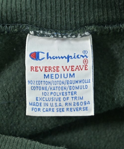 CHAMPION（チャンピオン）スウェット 緑 サイズ:M メンズ/2200627990045