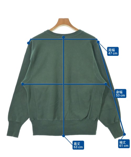 CHAMPION（チャンピオン）スウェット 緑 サイズ:M メンズ/2200627990045
