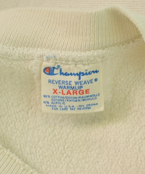 CHAMPION（チャンピオン）スウェット 白 サイズ:XL メンズ/2200630420034