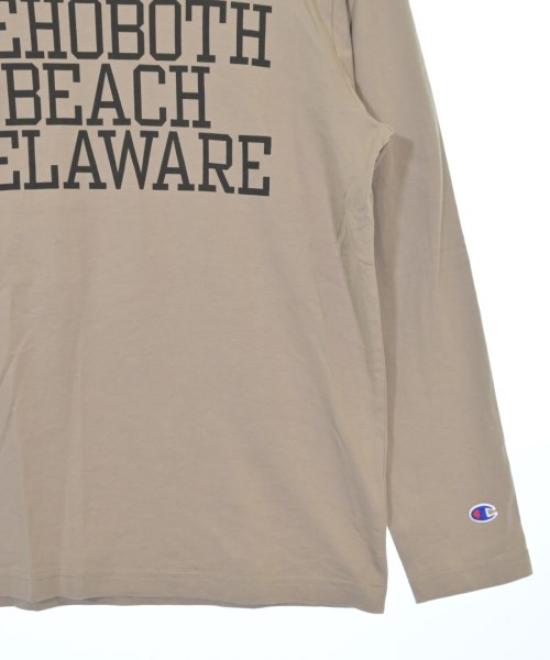 CHAMPION（チャンピオン）Tシャツ・カットソー ベージュ サイズ:L メンズ/2200609215081