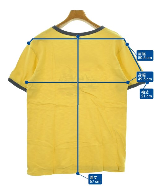 CHAMPION（チャンピオン）Tシャツ・カットソー 黄 サイズ:M メンズ/2200673041036