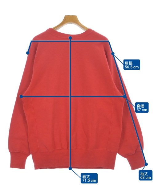 CHAMPION（チャンピオン）スウェット 赤 サイズ:XL メンズ/2200700671014