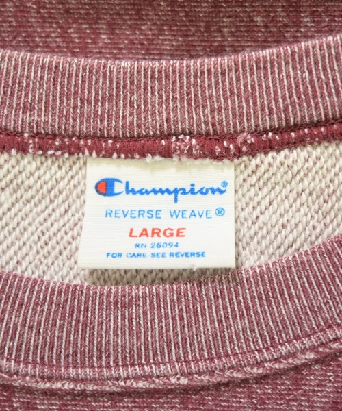 CHAMPION（チャンピオン）スウェット 赤 サイズ:L メンズ/2200709998037