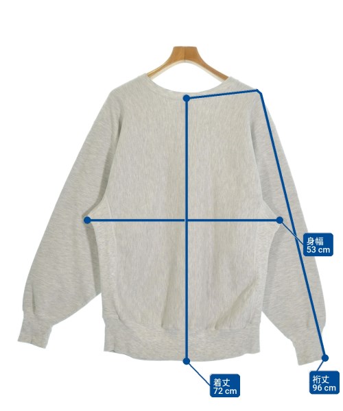 CHAMPION（チャンピオン）スウェット グレー サイズ:XL メンズ/2200717479108