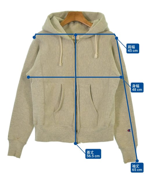 CHAMPION（チャンピオン）パーカー グレー サイズ:S レディース/2200648035060