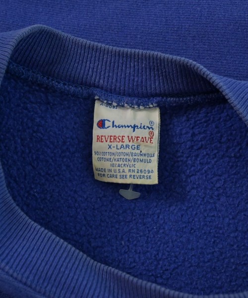 CHAMPION（チャンピオン）スウェット 青 サイズ:XL メンズ/2200649602032