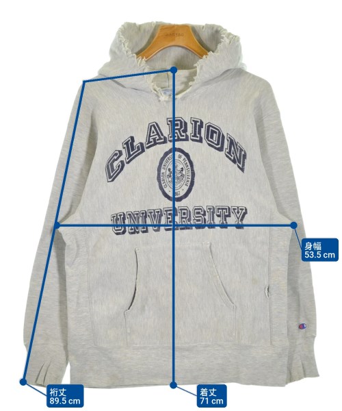 CHAMPION（チャンピオン）パーカー グレー サイズ:L メンズ/2200647462126