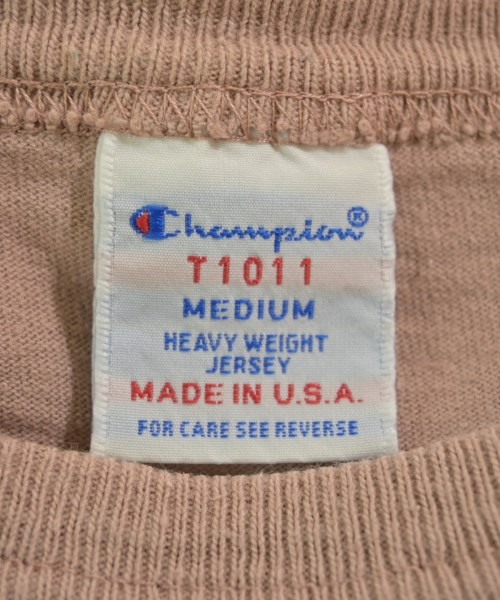 CHAMPION（チャンピオン）Tシャツ・カットソー ピンク サイズ:M メンズ/2200654160046