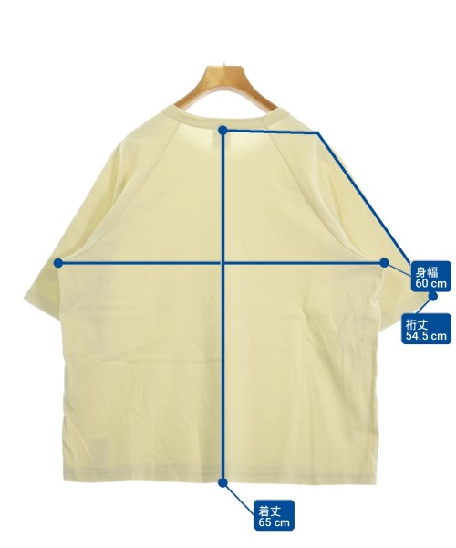 CHAMPION（チャンピオン）Tシャツ・カットソー 黄 サイズ:L メンズ/2200707695044