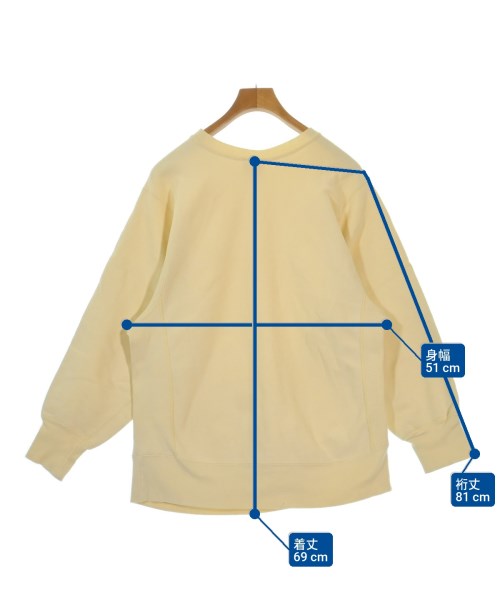 CHAMPION（チャンピオン）スウェット 黄 サイズ:L メンズ/2200664198060