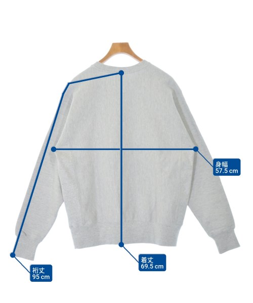 CHAMPION（チャンピオン）スウェット グレー サイズ:M メンズ/2200662107040