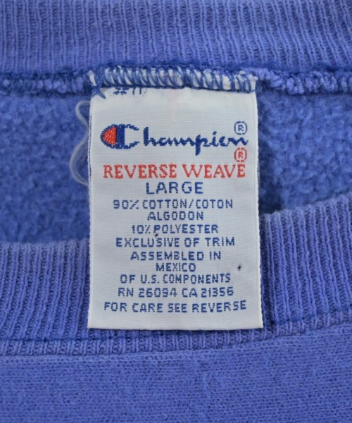 CHAMPION（チャンピオン）スウェット 青 サイズ:L メンズ/2200665360022