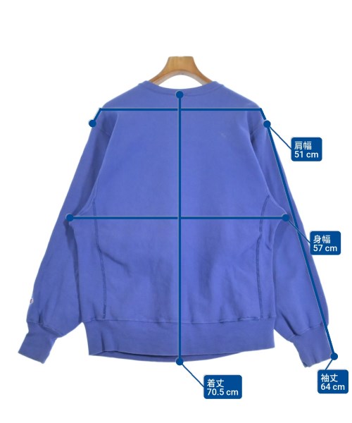 CHAMPION（チャンピオン）スウェット 青 サイズ:L メンズ/2200665360022