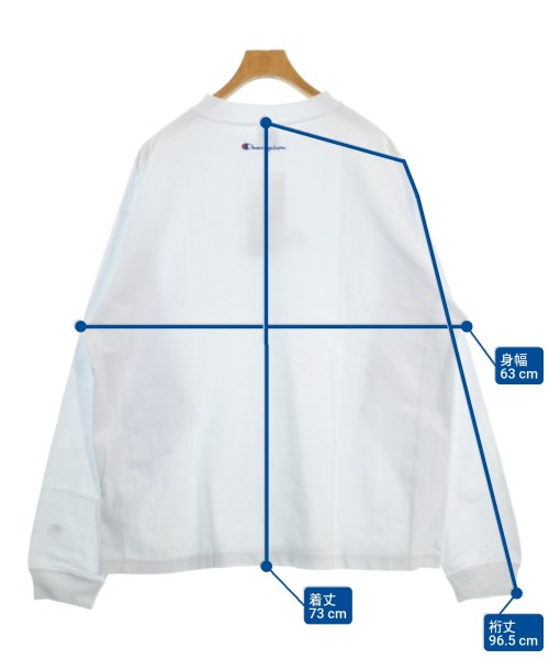 CHAMPION（チャンピオン）Tシャツ・カットソー 白 サイズ:XL メンズ/2200669569025