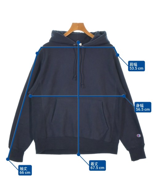 CHAMPION（チャンピオン）パーカー 紺 サイズ:M メンズ/2200670483051