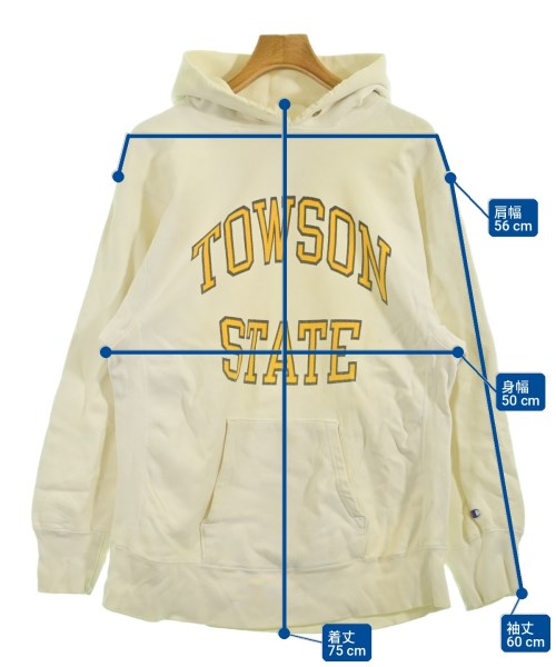 CHAMPION（チャンピオン）パーカー 白 サイズ:XL メンズ/2200724794249