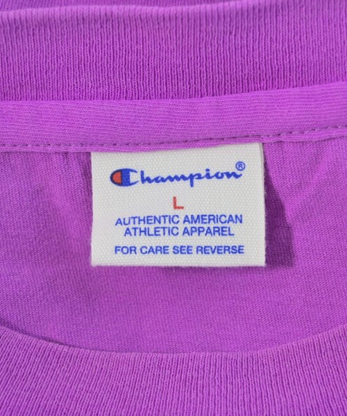 CHAMPION（チャンピオン）Tシャツ・カットソー 紫 サイズ:L メンズ/2200723247081