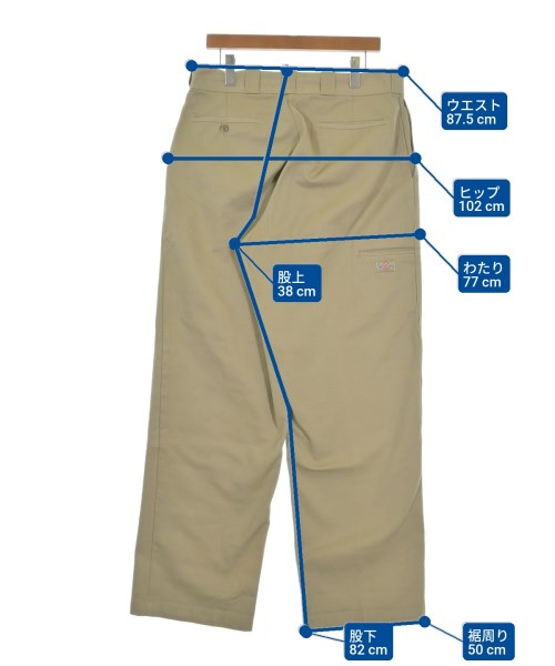 Dickies（ディッキーズ）チノパン ベージュ サイズ:36(XXL位) メンズ/2200641037122