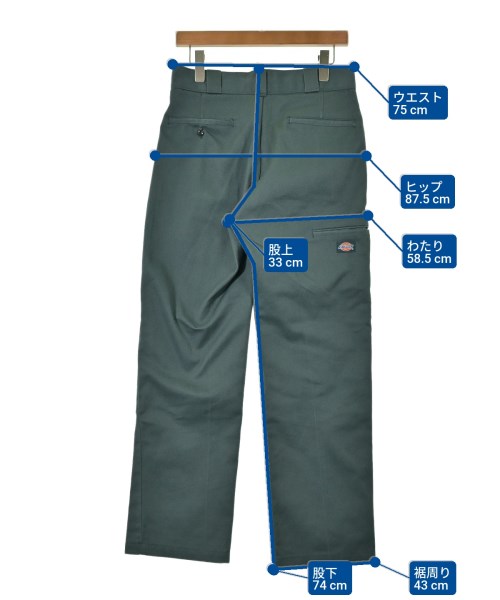 Dickies（ディッキーズ）チノパン 緑 サイズ:-(S位) メンズ/2200547914015