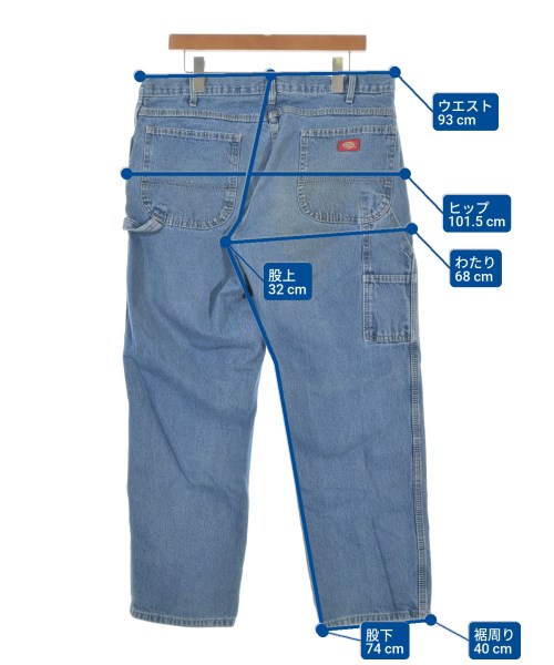 Dickies（ディッキーズ）デニムパンツ 青 サイズ:36(XXL位) メンズ/2200659846037