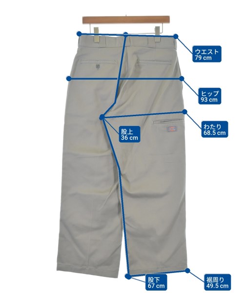 Dickies（ディッキーズ）チノパン グレー サイズ:32(L位) メンズ/2200711404045