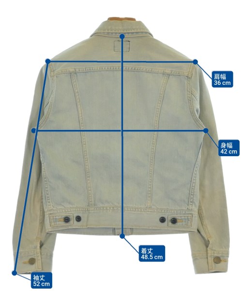 Lee（リー）デニムジャケット 青 サイズ:S レディース/2200635124043