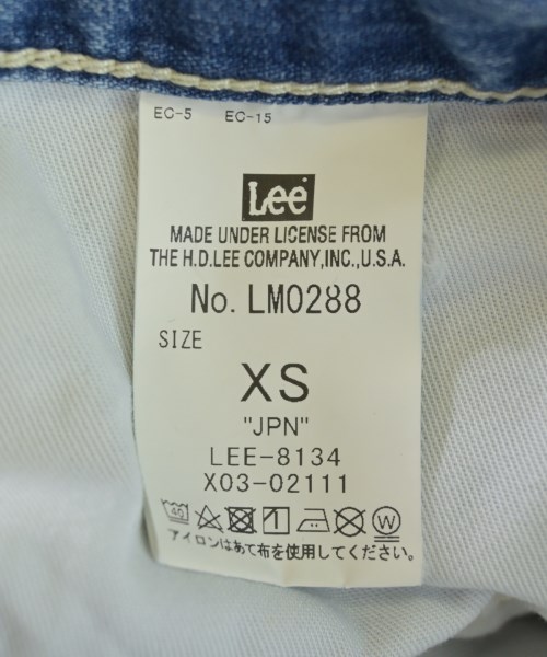 Lee（リー）デニムパンツ 紺 サイズ:XS レディース/2200630381014