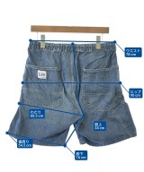 Lee（リー）ショートパンツ 青 サイズ:L メンズ/2200623091166