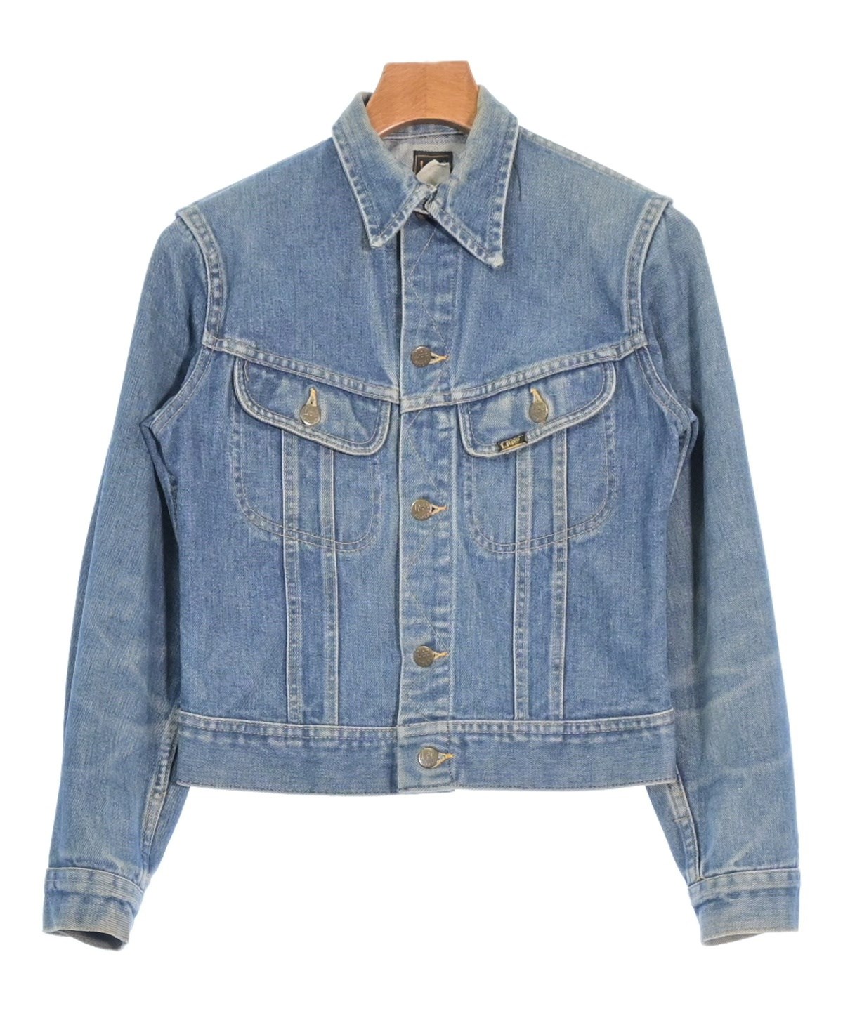 ★美品★着用回数少なめ★Lee デニムジャケット Lサイズ アメリカ製 Lee ブラックデニムジャケット – 古着屋Top of the
