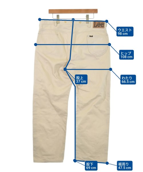 Lee（リー）チノパン ベージュ サイズ:38(XXL位) メンズ/2200626285067