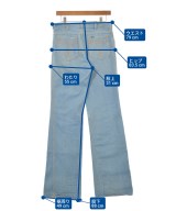 Lee（リー）デニムパンツ 青 サイズ:32(L位) レディース/2200627551017