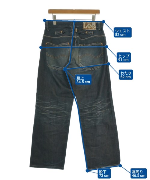 Lee（リー）デニムパンツ 紺 サイズ:30(M位) メンズ/2200628534026