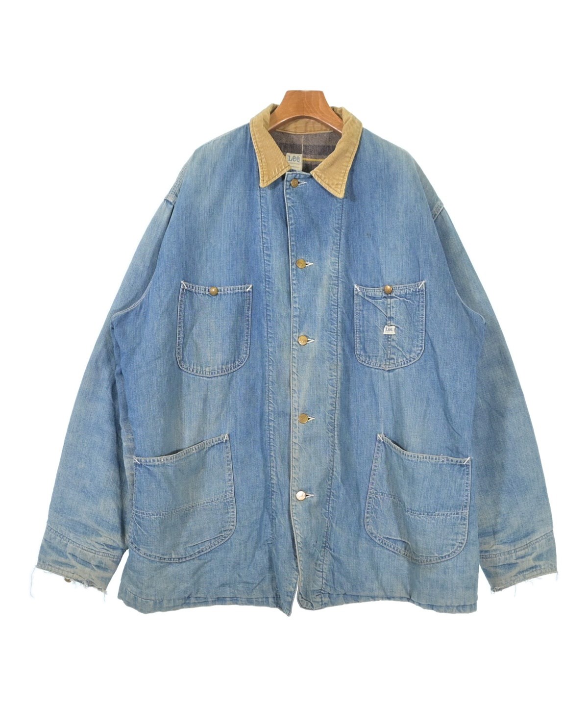 Lee（リー）カバーオール 紺 サイズ:-(XL位) メンズ/2200607212044